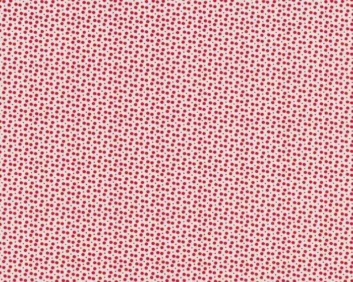Patchworkstoff MISS KATE, Pünktchen, rot, Moda Fabrics