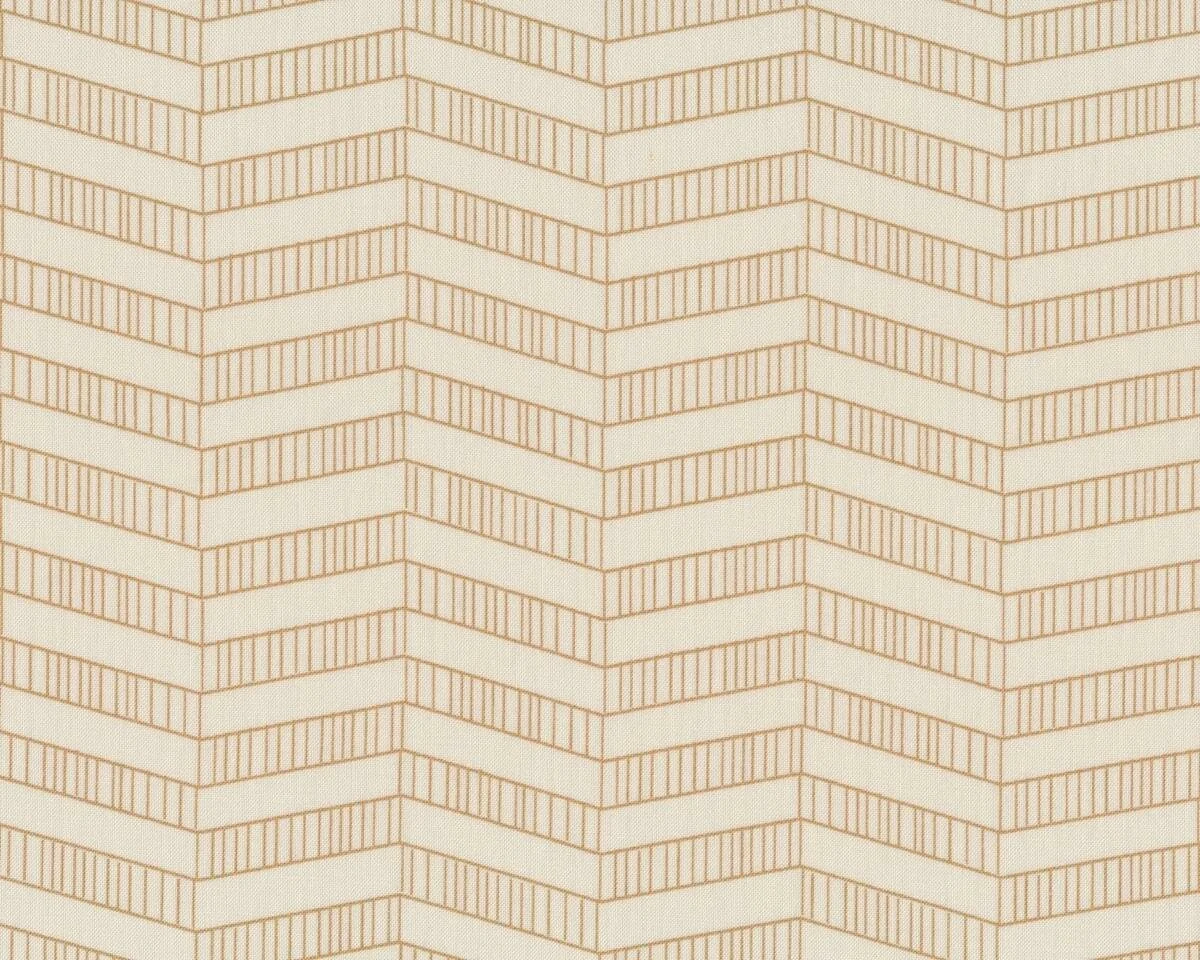 Patchworkstoff MODERN NEUTRALS, Fischgrat-Illusion, natur-helles hellbraun, Moda Fabrics