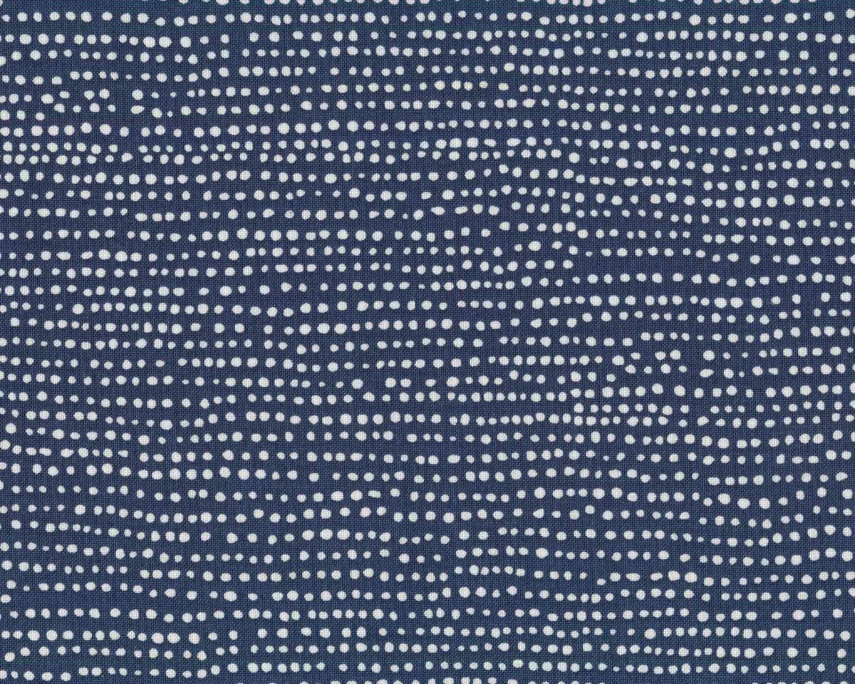 Patchworkstoff MOONSCAPE, Pünktchen, marineblau, Dear Stella