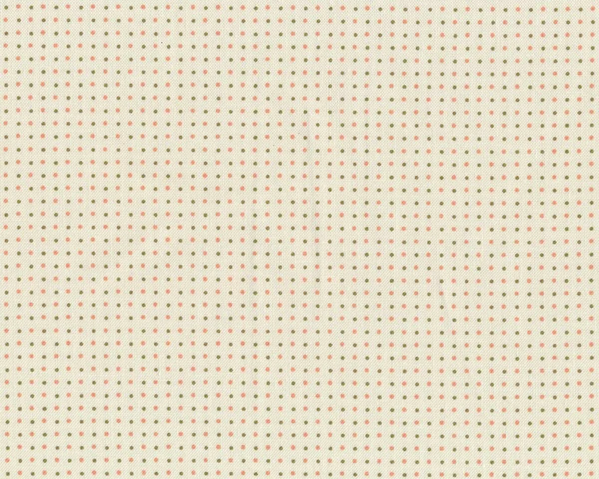 Patchworkstoff O.B.O., Pünktchen, creme