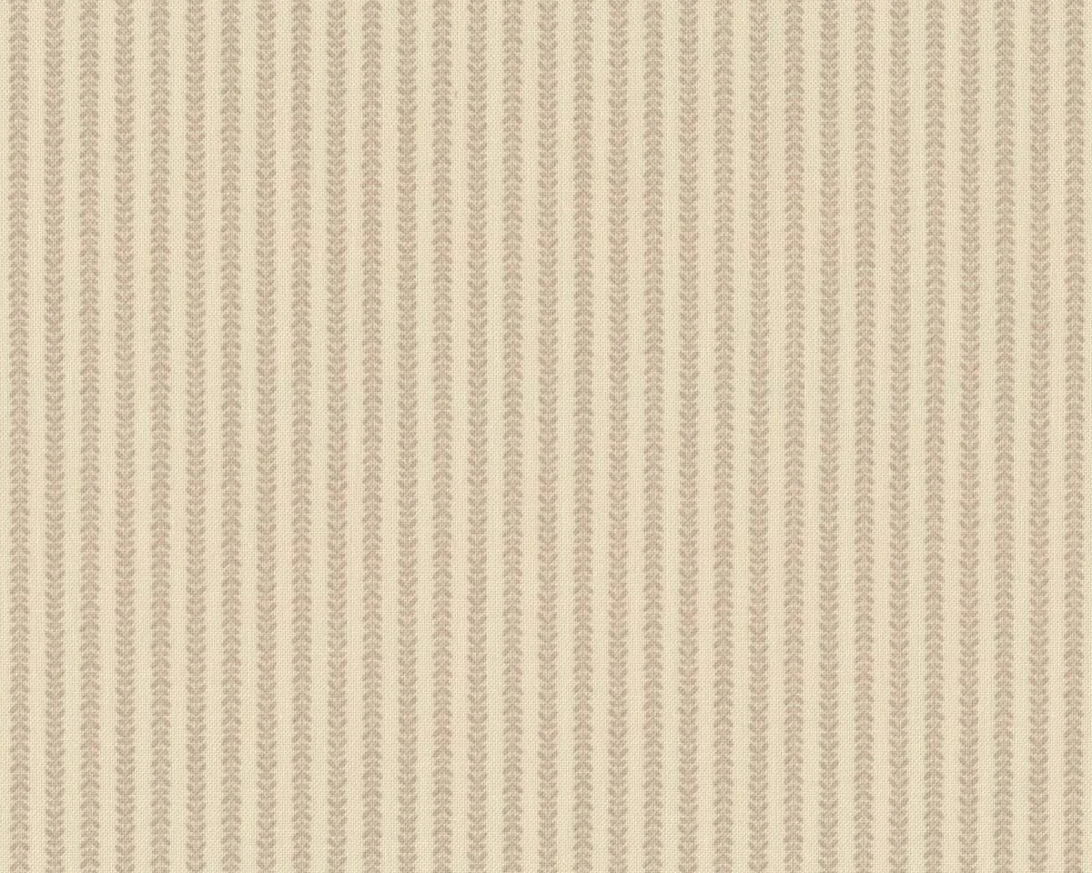 Patchworkstoff PETITES MAISONS DE NOEL, Blatt-Girlande, hellbeige-natur, Moda Fabrics