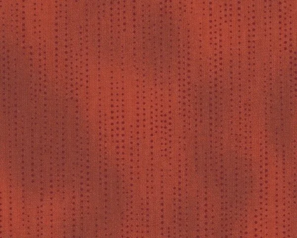 Patchworkstoff "Quilters Basic", Mini-Punkte-Streifen auf Batikgrund, terracotta-helles aubergine