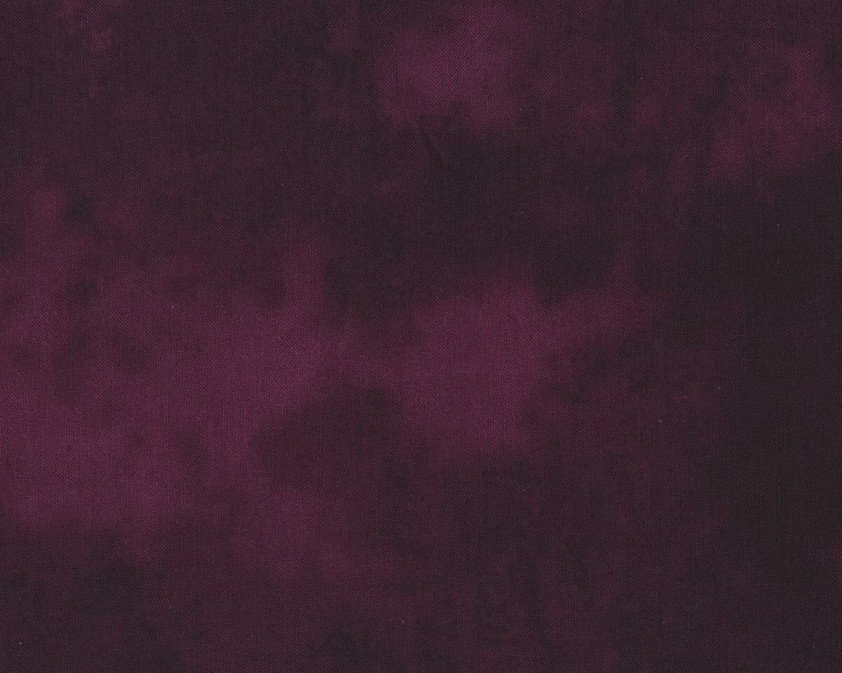 Patchworkstoff QUILTERS SHADOW, falsche Unis, Marmorierung, dunkles aubergine