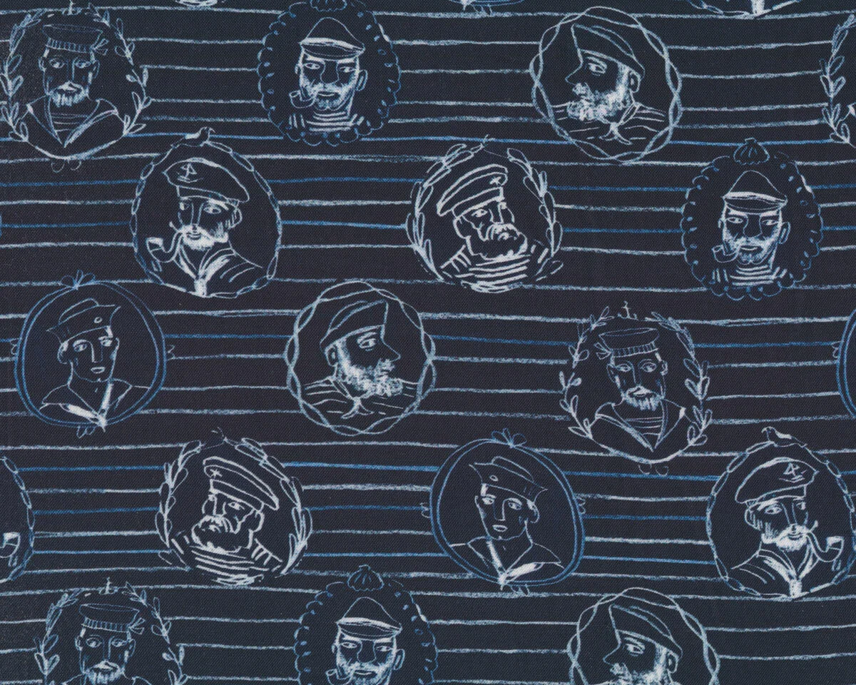 Patchworkstoff SAILOR STRIPE, Matrosen, Dear Stella