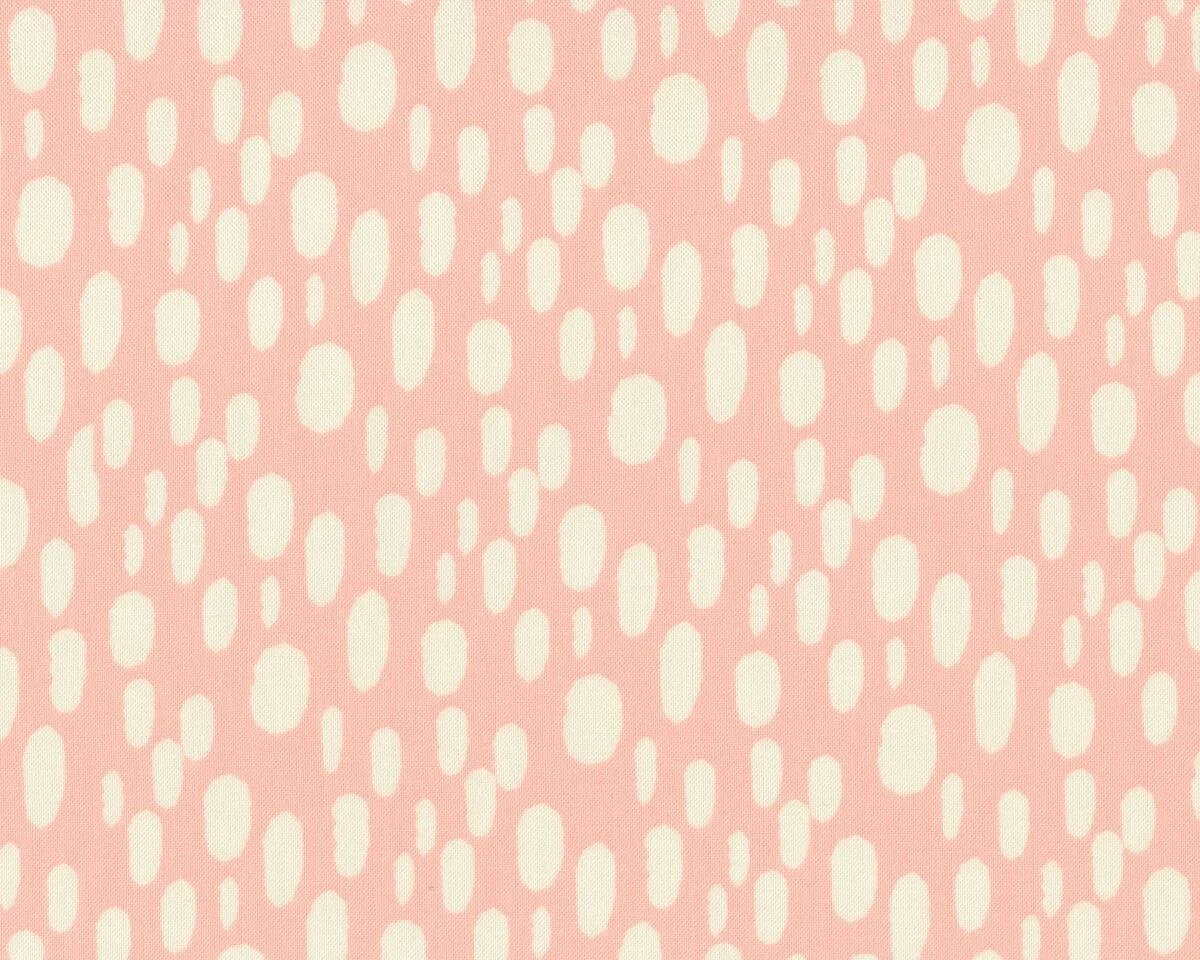 Patchworkstoff SERENITY, Tupfenovale, helles altrosa-creme, Moda Fabrics