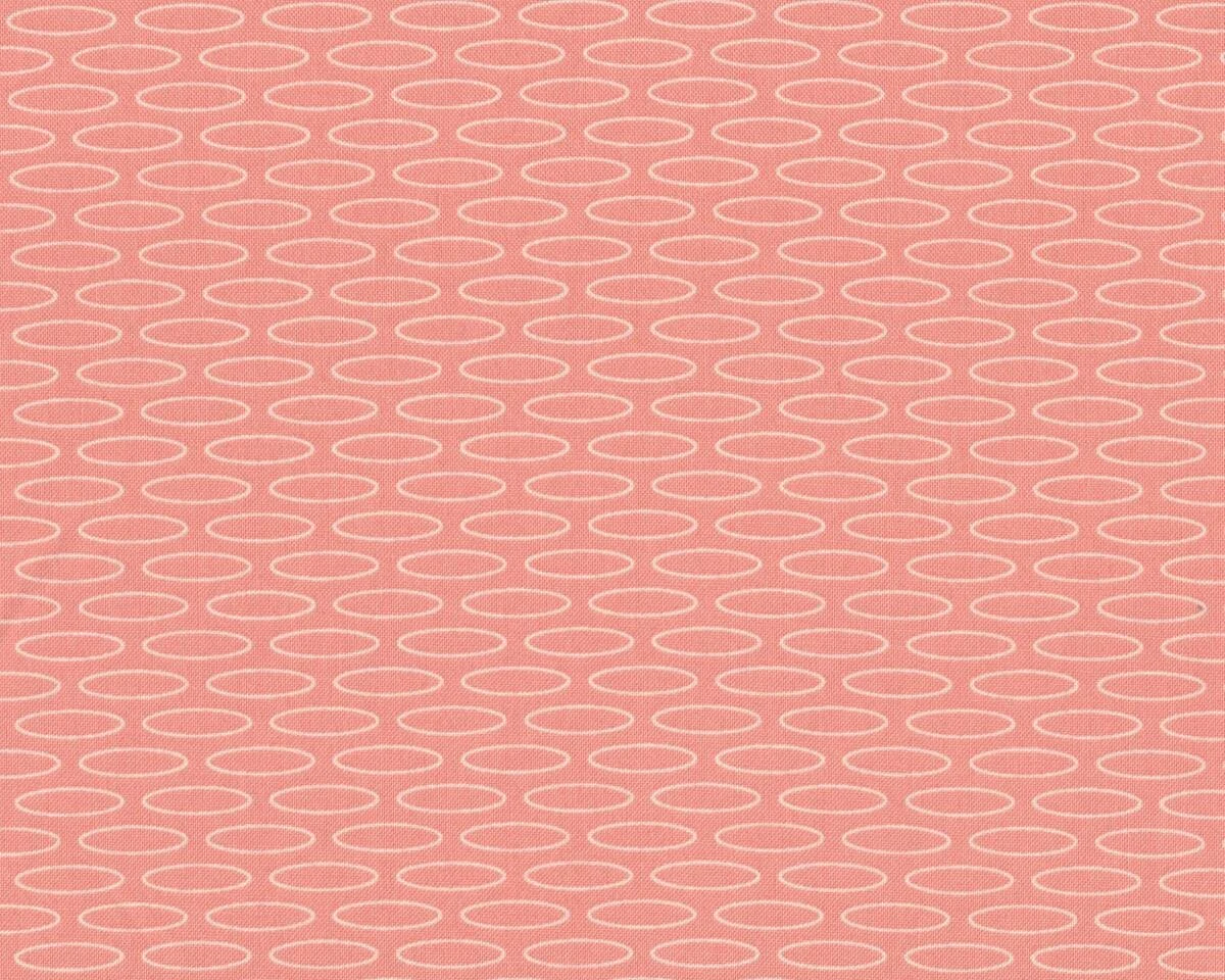 Patchworkstoff SERENITY, zarte Ovale, altrosa-creme, Moda Fabrics