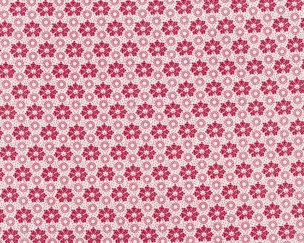 Patchworkstoff SIMPLE PLEASURES mit Blumen, Scherenschnitt, rot, Northcott