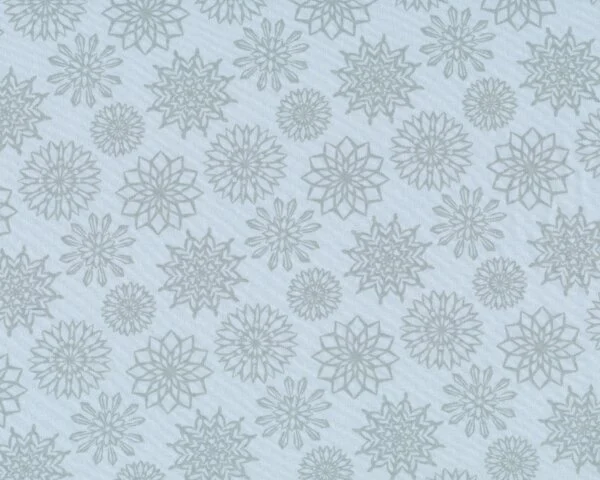 Patchworkstoff SOLSTICE, Schnee-Kristalle, hellblau, Moda Fabrics