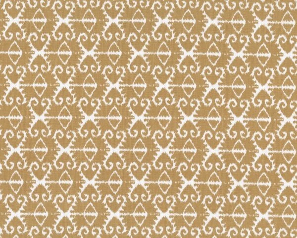 Patchworkstoff "Spa", gebrochenes Ornamentstreifen-Muster, beige-weiß