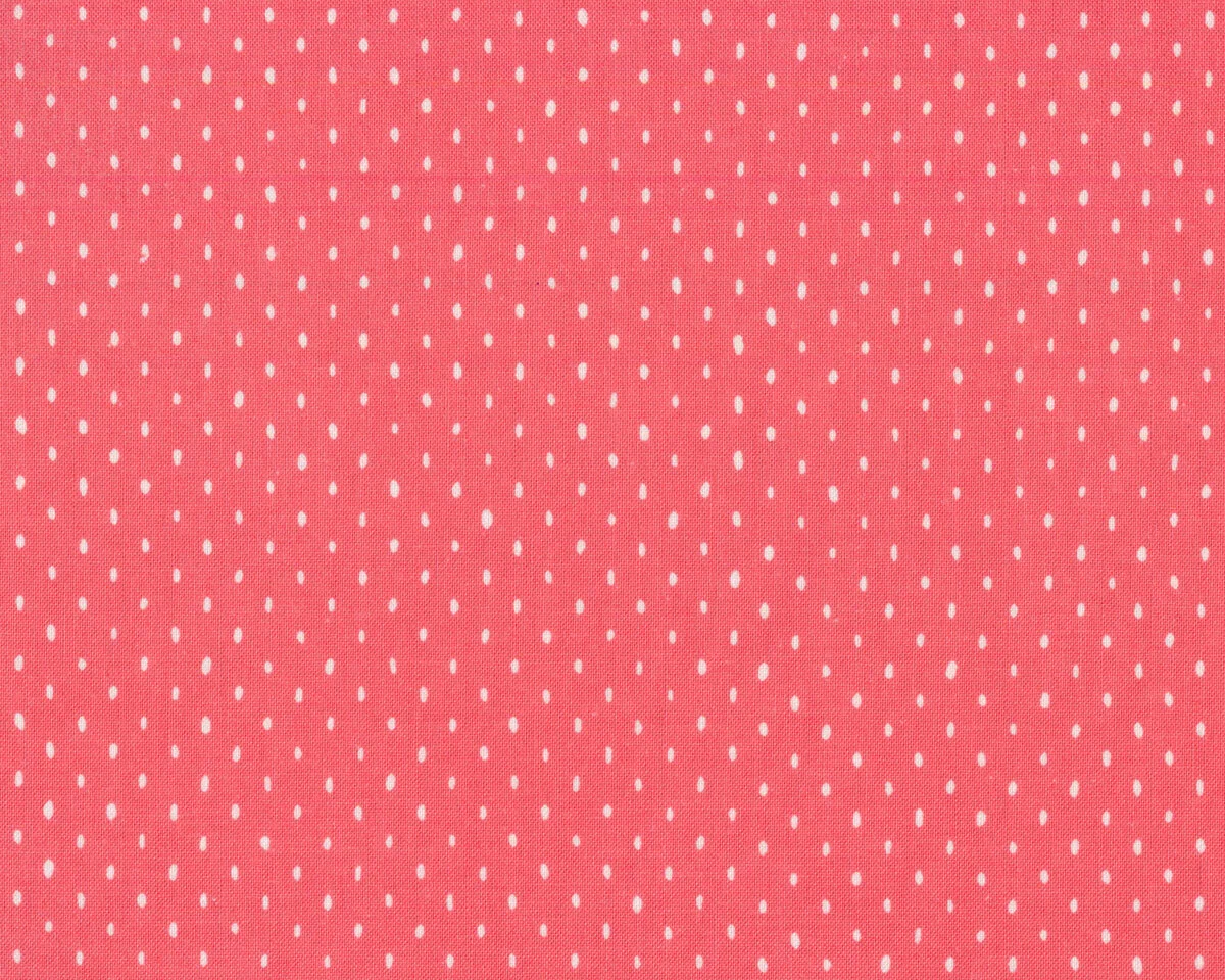 Patchworkstoff STITCH AND REPEAT, Punkte, lachs, Cotton + Steel