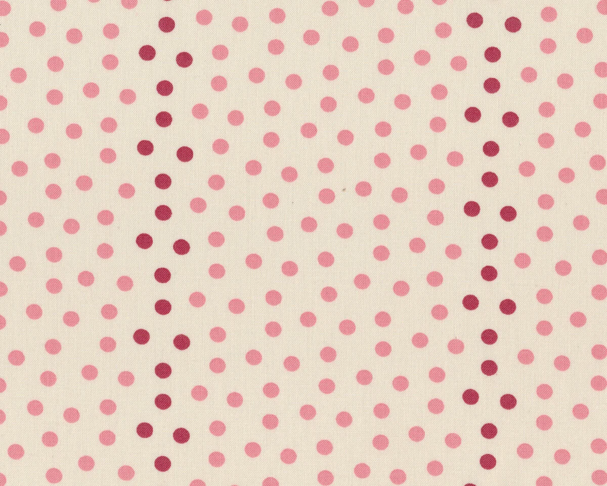 Patchworkstoff SWEET BLEND PRINTS, Punkte, hellbeige-stumpfes altrosa, Moda Fabrics