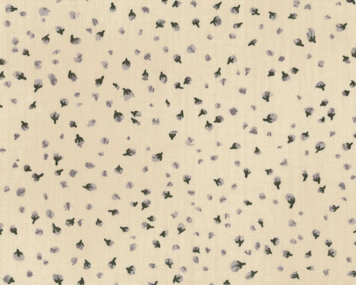 Patchworkstoff THE WORDSMITH, Knospen, helles beige-grau, Moda Fabrics