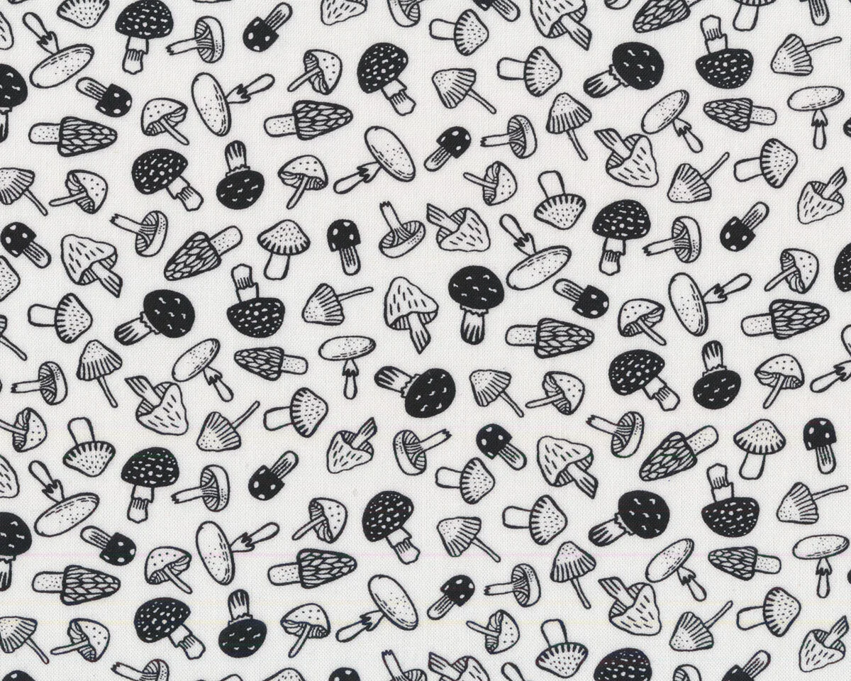 Patchworkstoff THOSE WHO WANDER, Pilze, Dear Stella