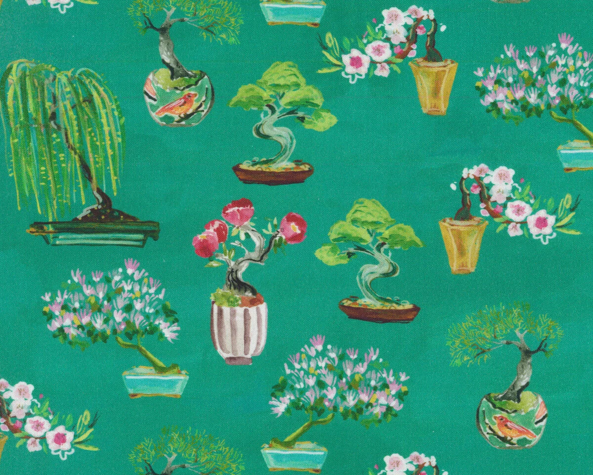 Patchworkstoff TOKYO DREAMS, Bonsai, Dear Stella