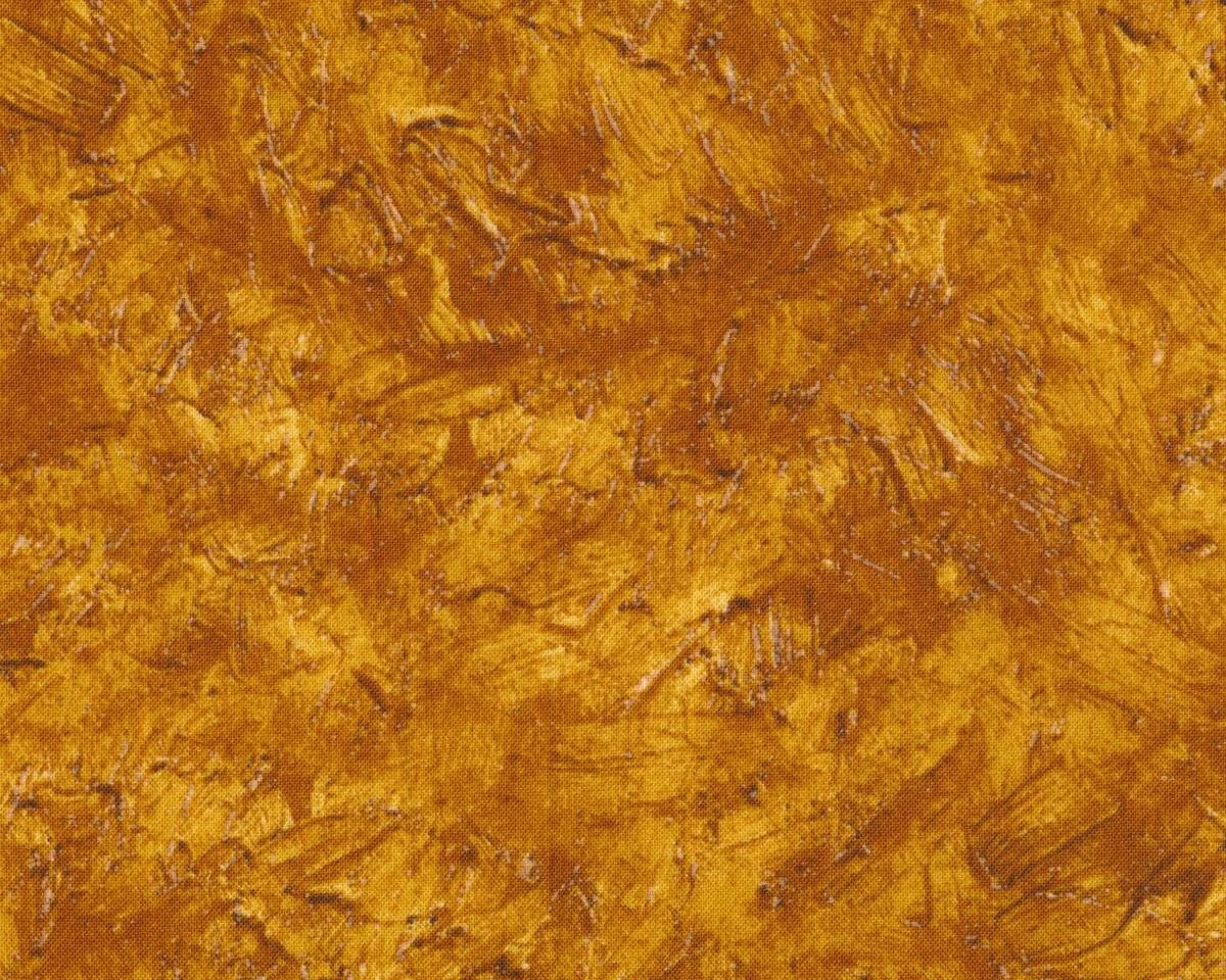 Patchworkstoff VINCENT VAN GOGH, Iris-Feld bei Arles, Hintergrund, goldbraun-hellbraun