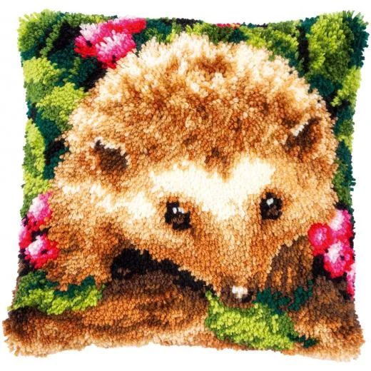 Vervaco - Knüpfkissen Igel