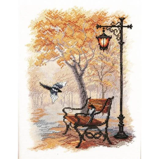 In the autumn park - Momentos Magicos (Stickpackung)