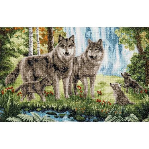 Wolf family - Momentos Magicos (Stickpackung)