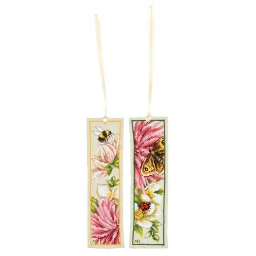 Lanarte - Pink silk dahlia 2er-Set - Marjolein Bastin