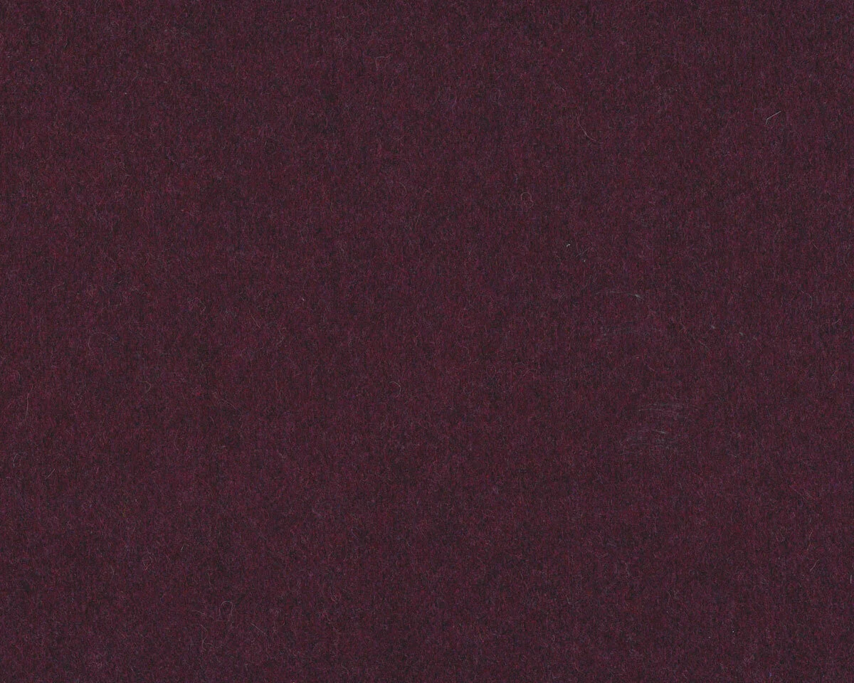 Polsterstoff CHALET, Loden-Wollfilz, aubergine