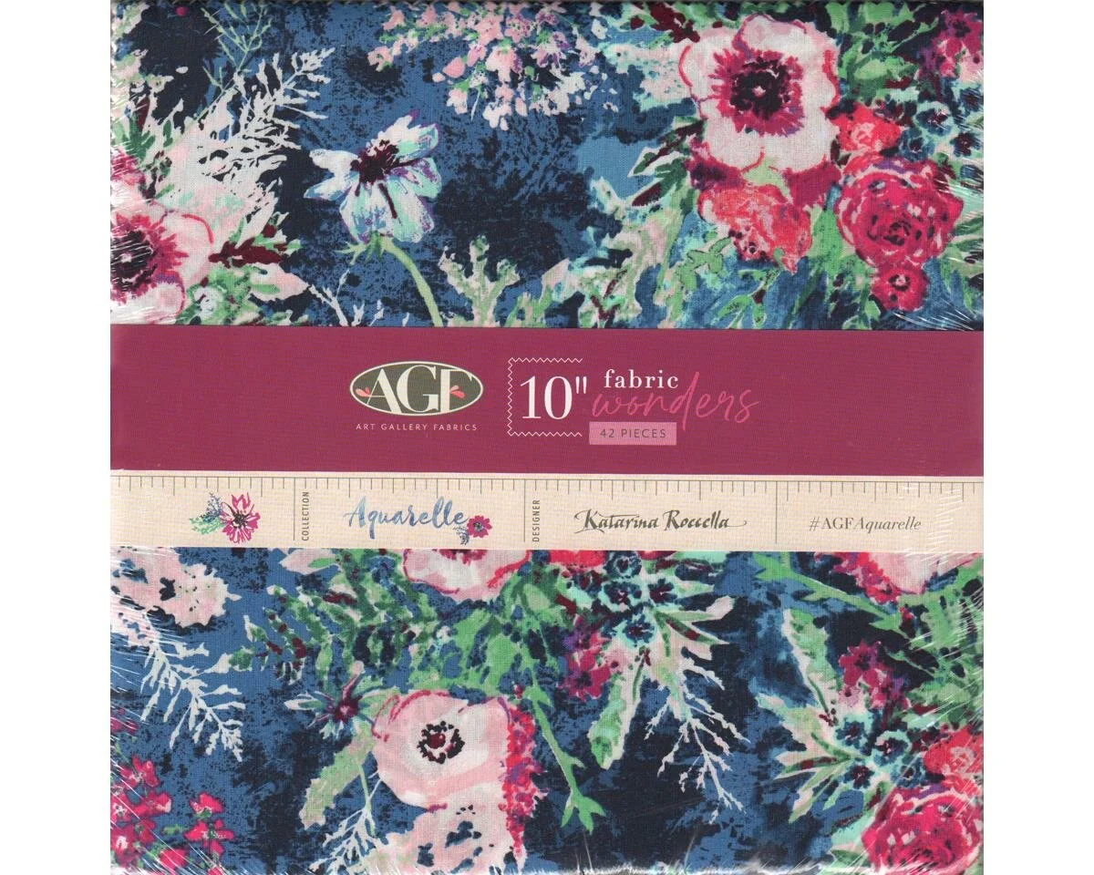 Precuts Layer Cake AQUARELLE, 42 Quadrate, Katarina Roccella