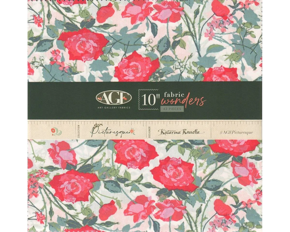 Precuts Layer Cake PICTURESQUE, 42 Quadrate, Katarina Roccella