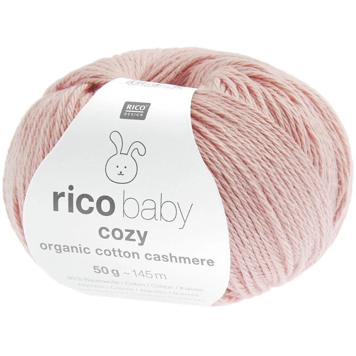 Rico - Baby Cozy Organic Cotton Cashmere 0010 blush