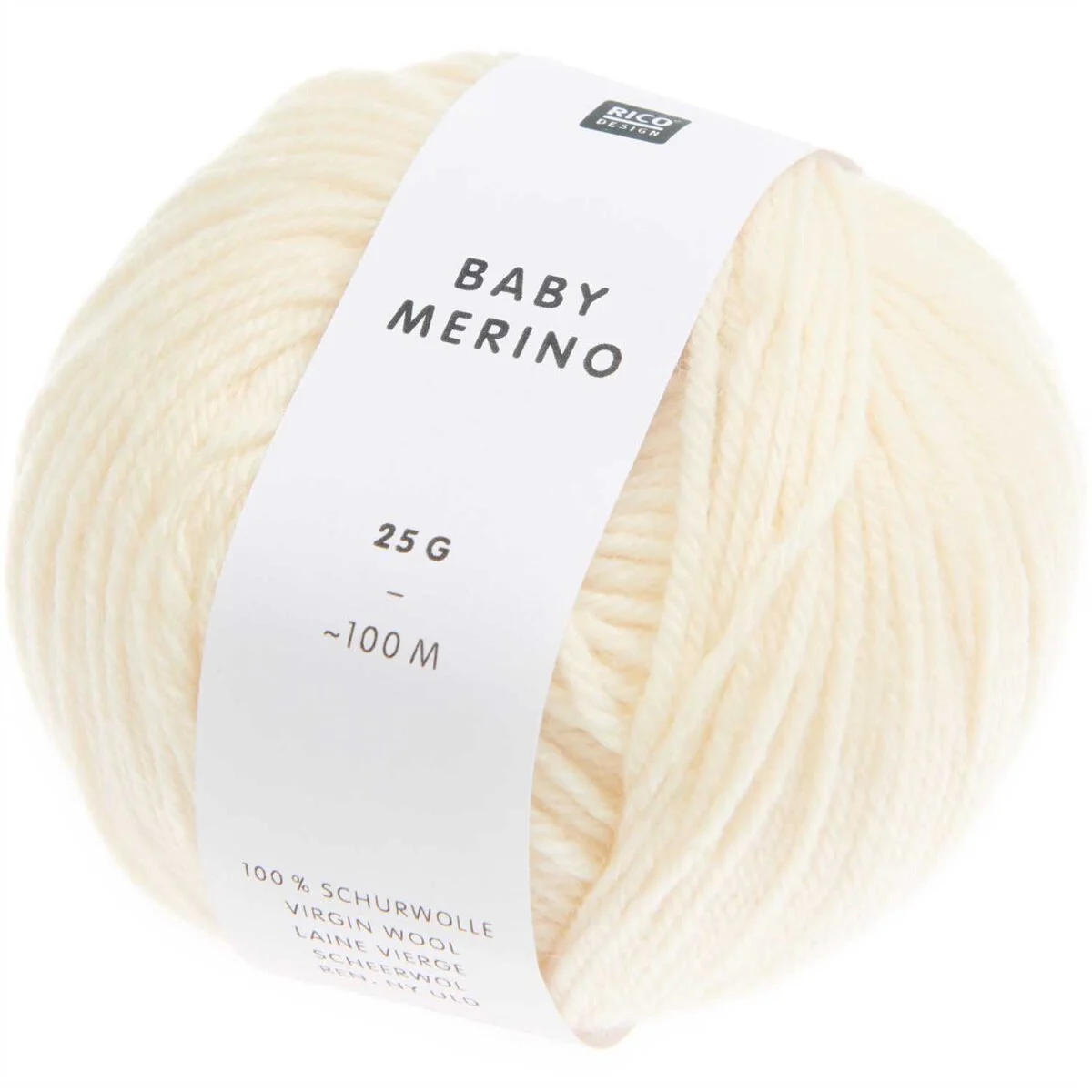 Rico - Baby Merino 0001 creme