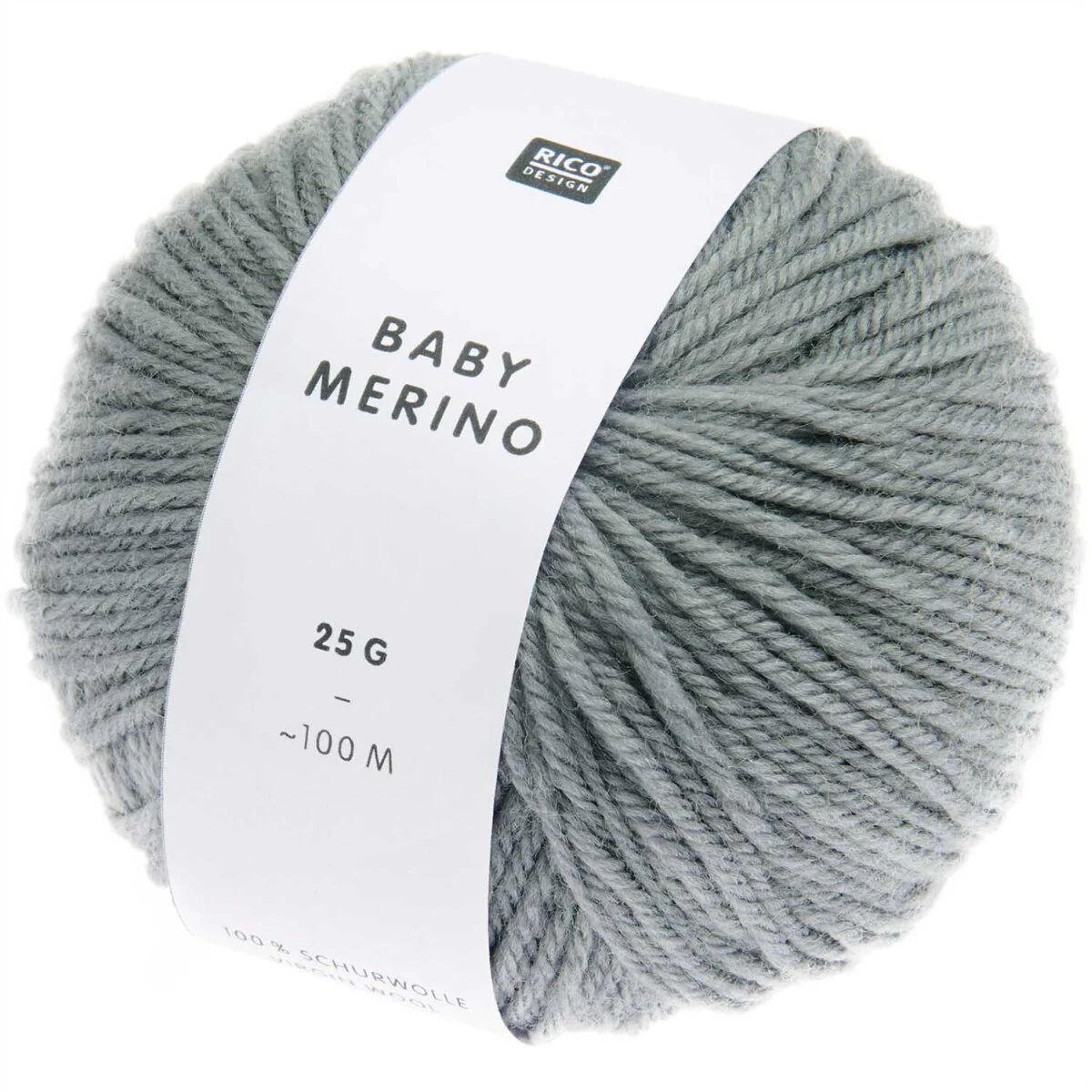Rico - Baby Merino 0004 grau