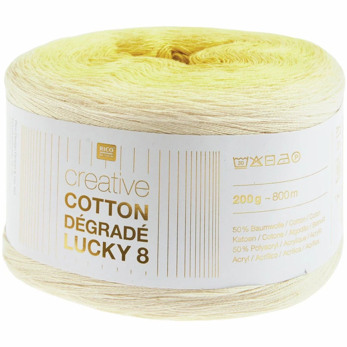 Rico - Creative Cotton Dégradé Lucky 8