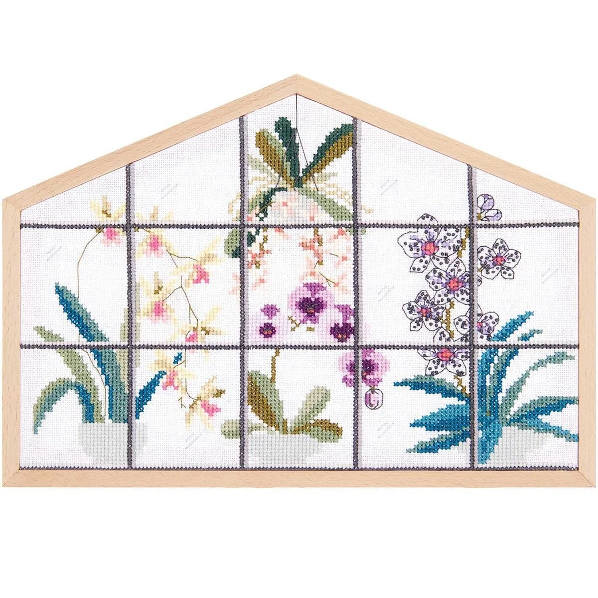 Rico - Stickpackung Orchideen gross