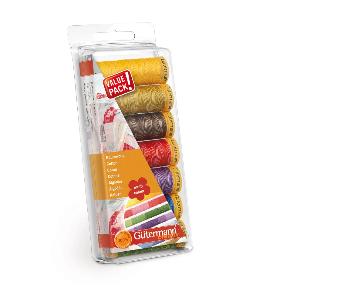 Set Baumwollfaden COTTON 50, multicolour, Gütermann