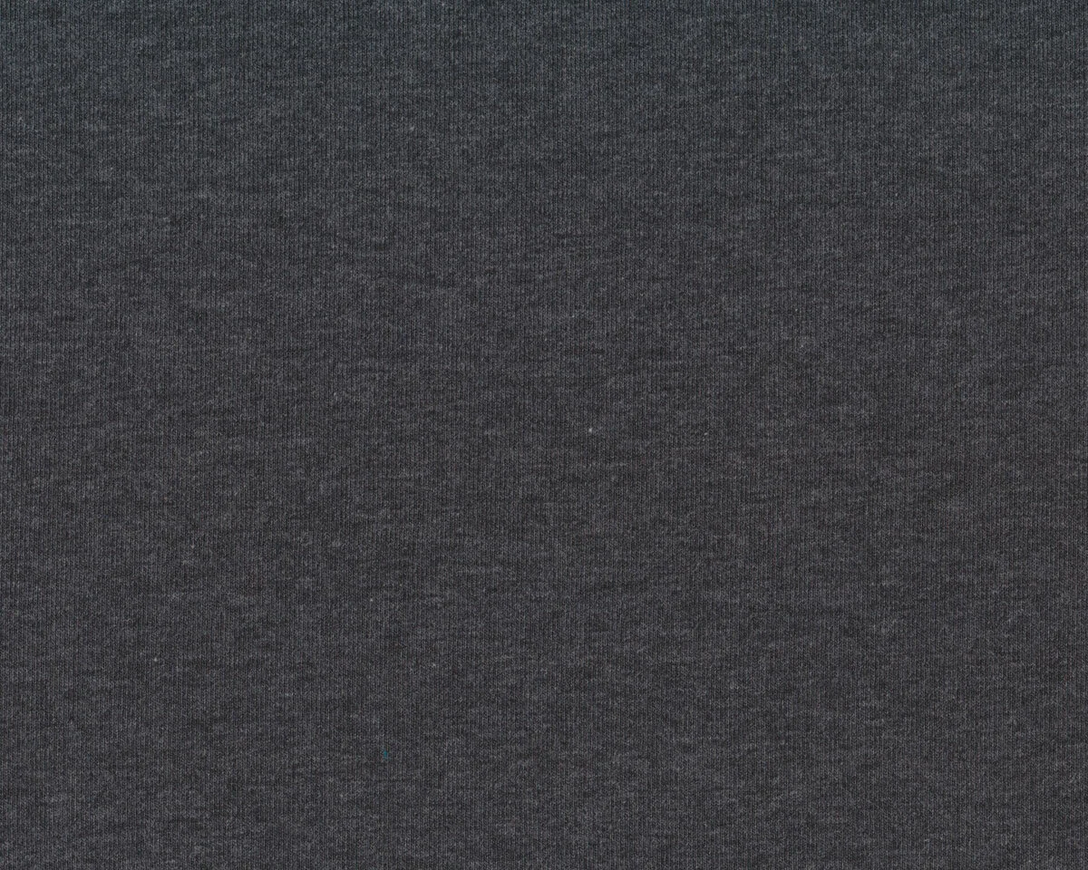 Sweatstoff French Terry MAIKE MELANGE, anthrazit