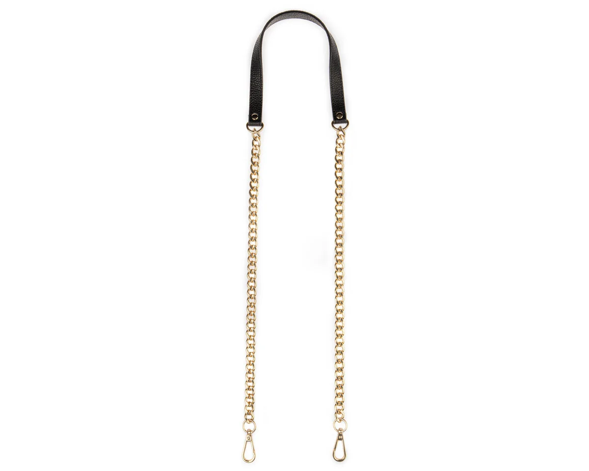 Taschenkette WHITNEY, gold-schwarz, Prym