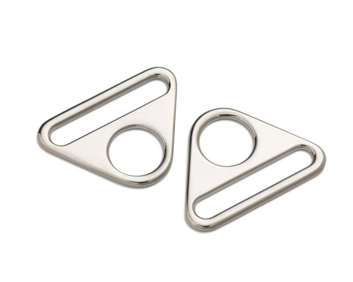 Triangle-Ringe mit Steg, silber, Prym