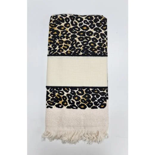 Gästetuch The Stitch Company - Leopard 40x60 cm