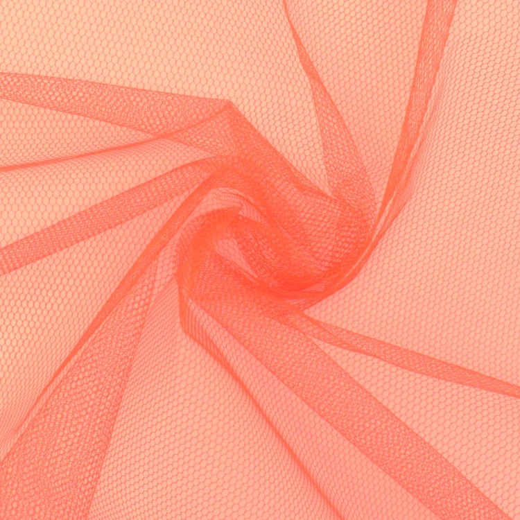Tüll uni, neonorange