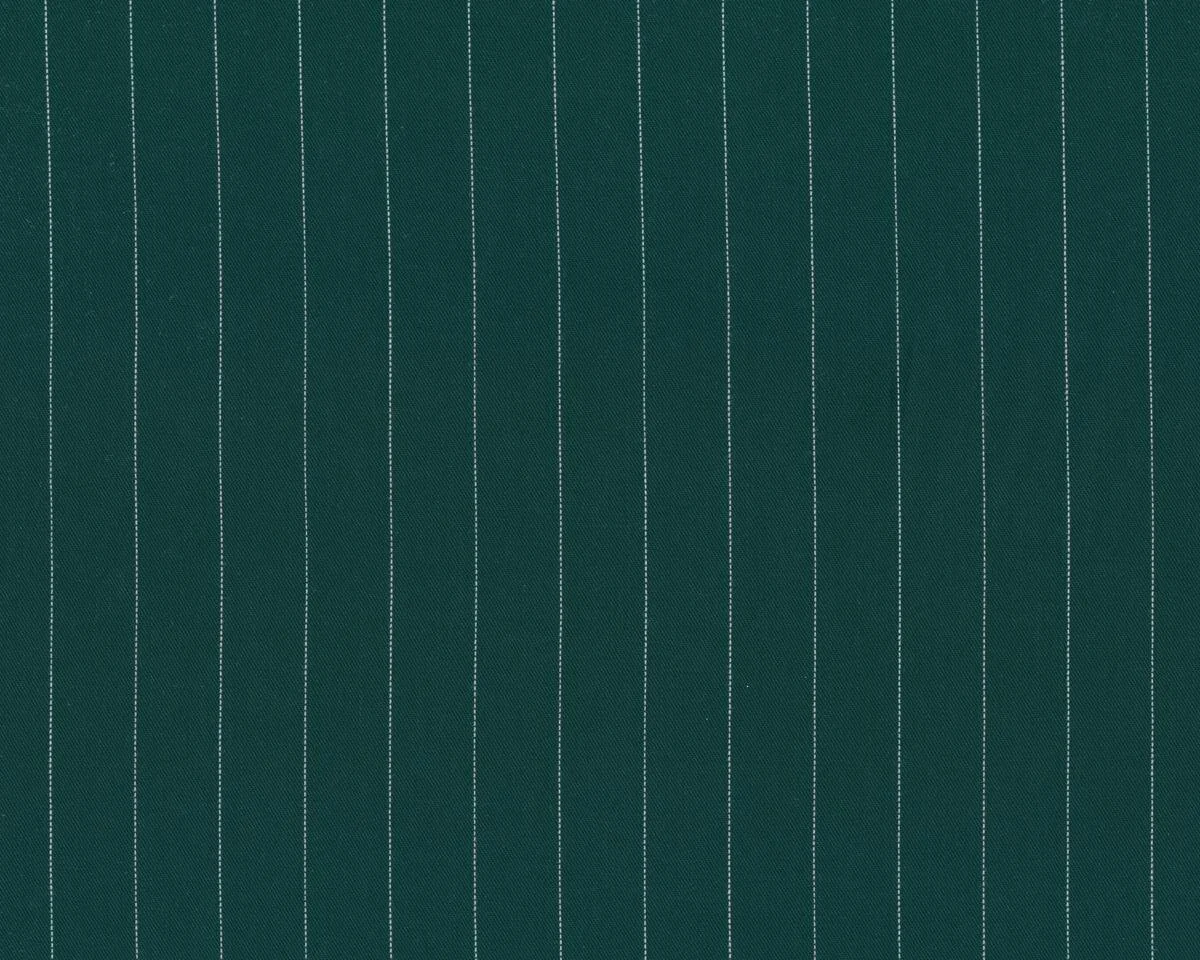 Twill with TENCEL™ fibers PIN STRIPE, dunkelgrün, meetMILK
