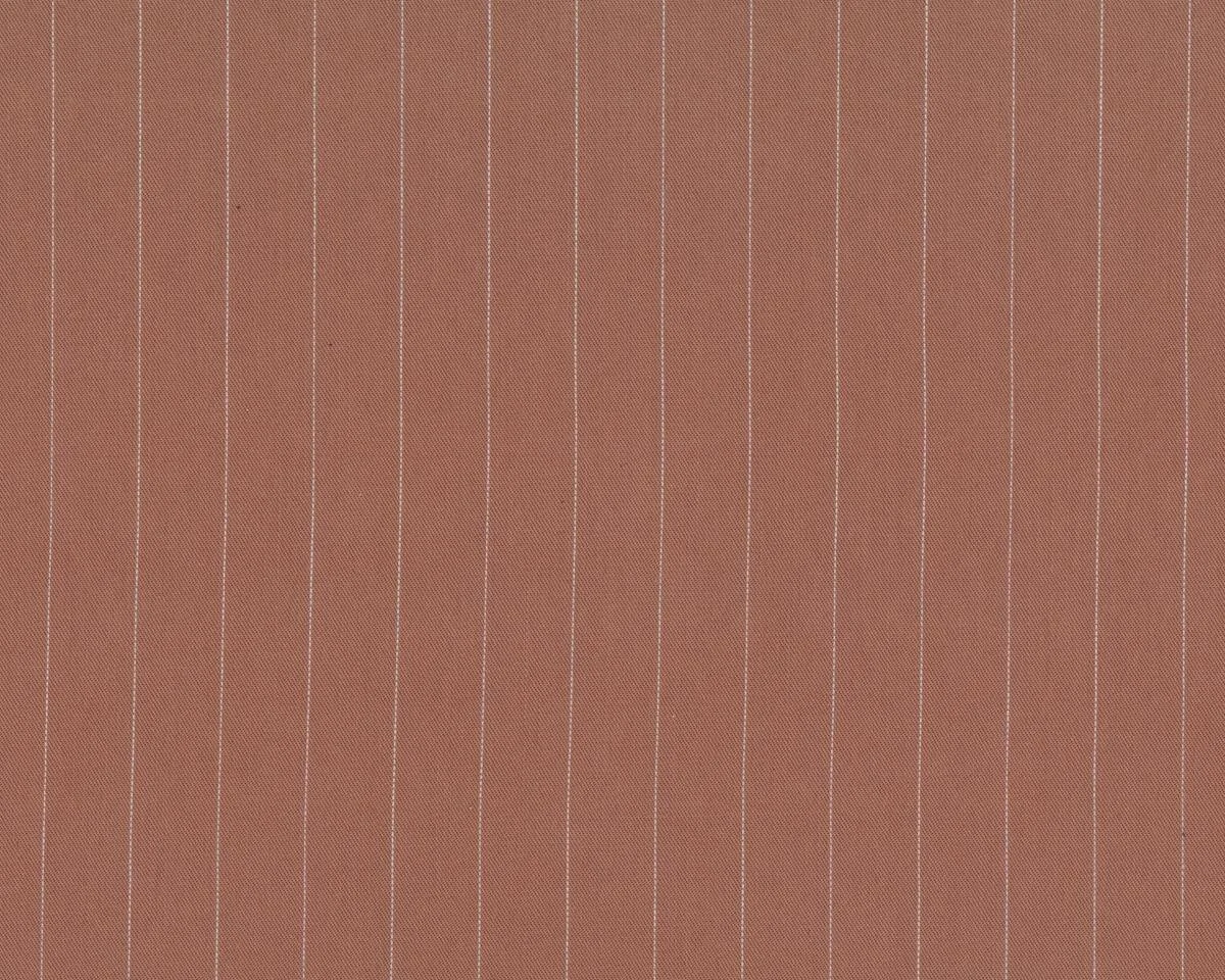 Twill with TENCEL™ fibers PIN STRIPE, hellbraun, meetMILK
