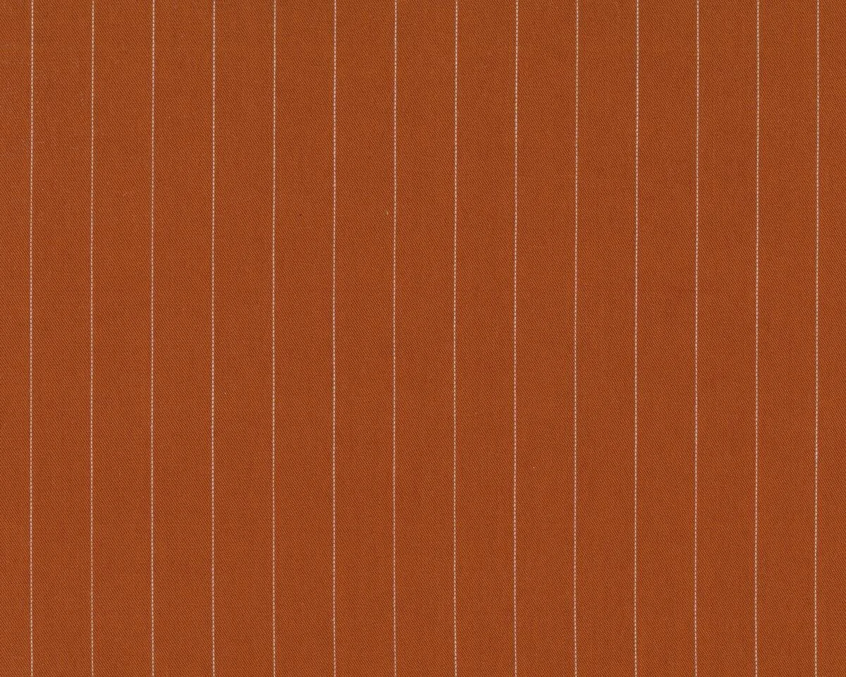 Twill with TENCEL™ fibers PIN STRIPE, rostbraun, meetMILK
