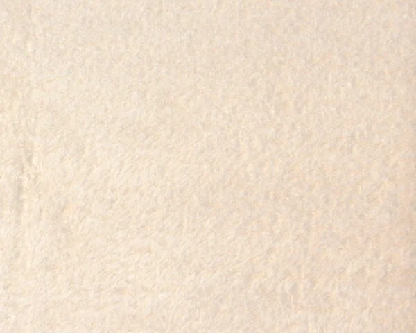 Weicher Microfaser Plüsch FLISS, wollweiß