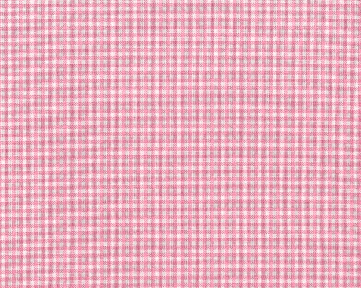 Westfalenstoff, Webstoff AMSTERDAM, Vichykaro, rosa-wollweiß