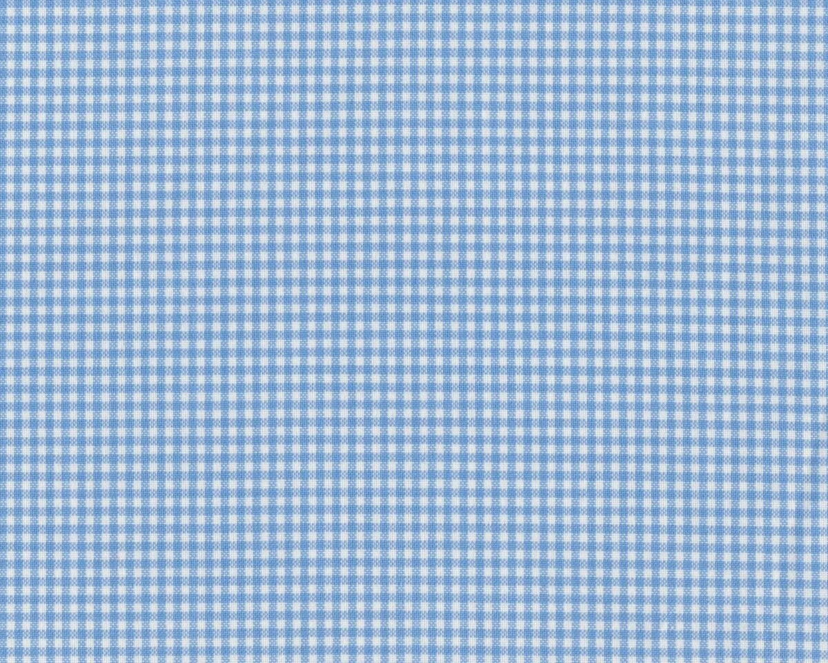 Westfalenstoff, Webstoff CAMBRIDGE, Vichykaro, himmelblau-weiß