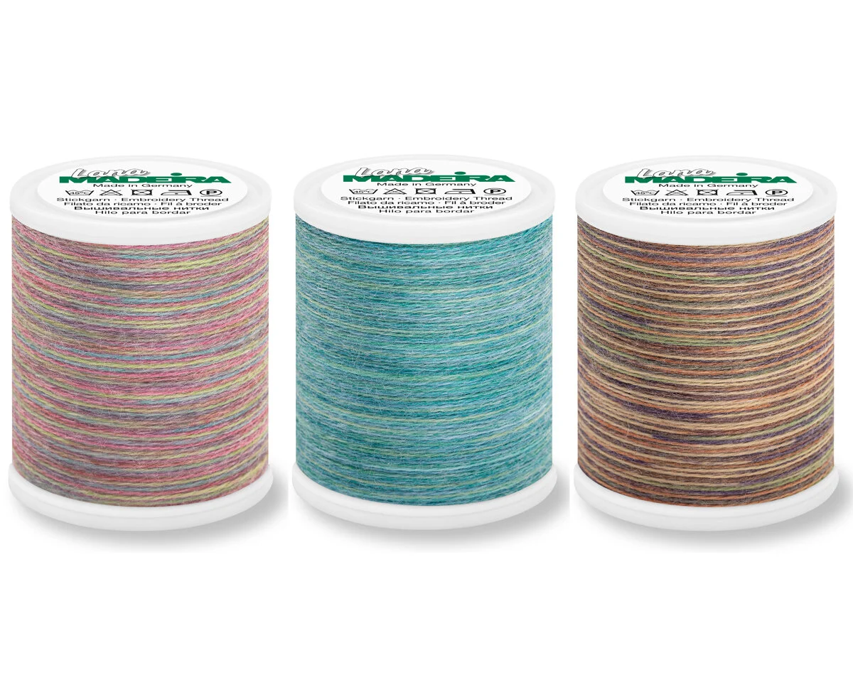 Wollstickgarn LANA 12, multicolour, Madeira