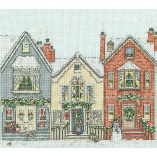 Bothy Threads - Sally Swannell - Snowy Street