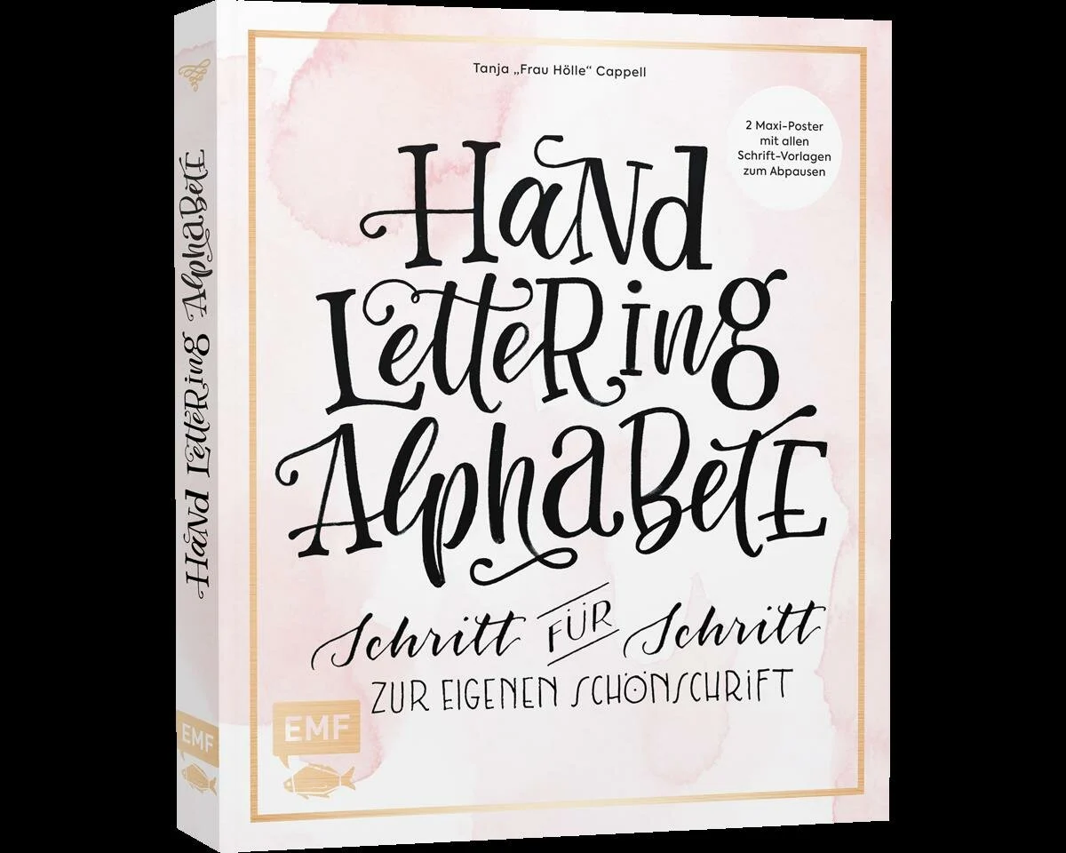 Zeichenbuch: Handlettering Alphabete, EMF