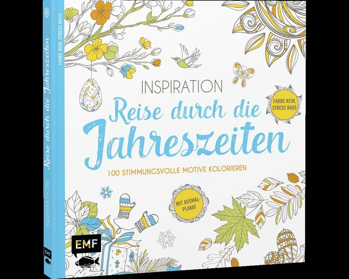 Zeichenbuch: Inspiration Reise durch die Jahreszeiten, EMF