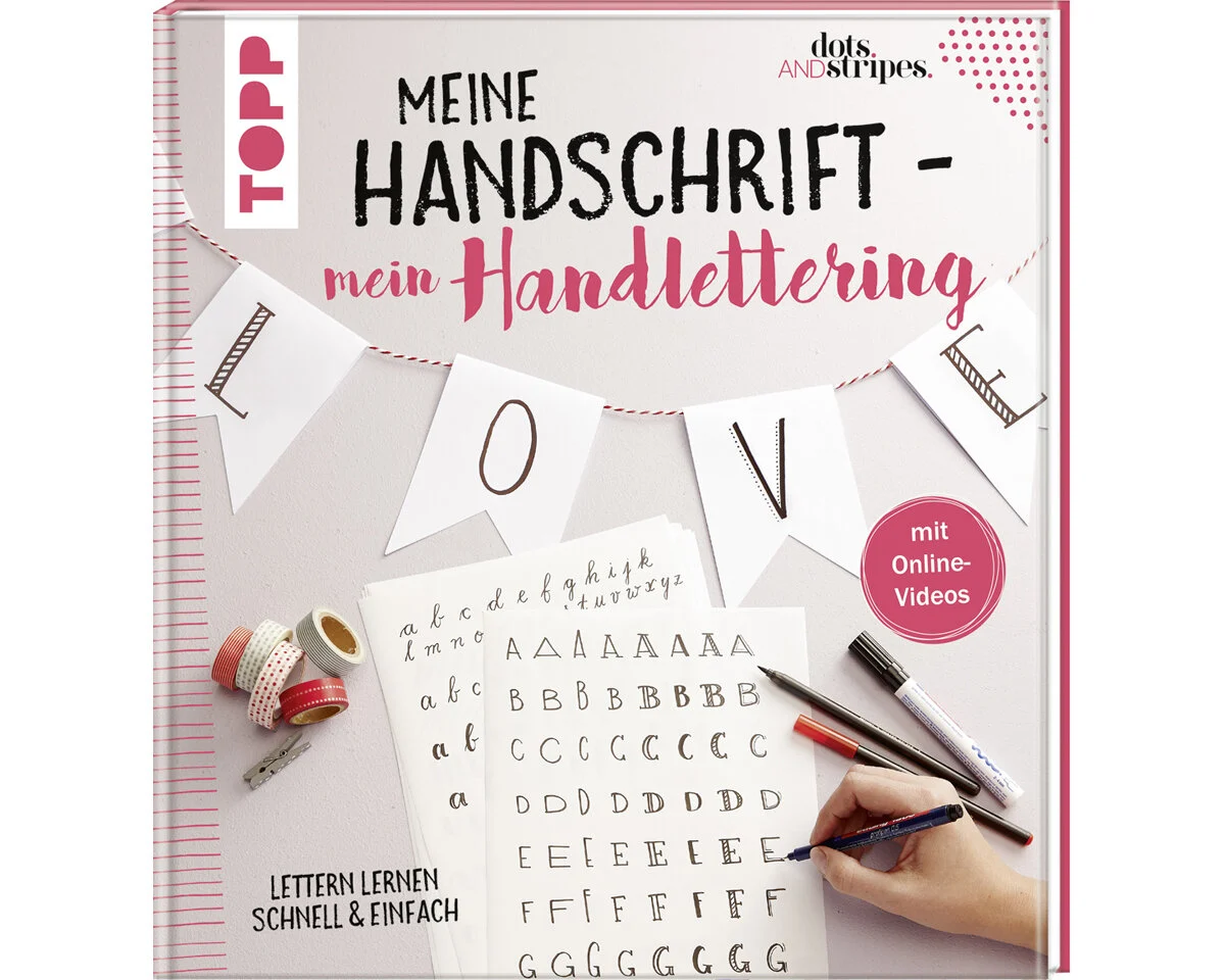 Zeichenbuch: Meine Handschrift, mein Handlettering, TOPP
