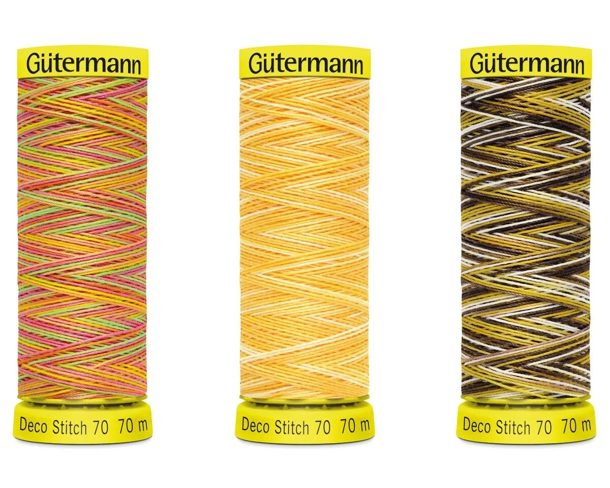 Zierstichfaden DECO STITCH 70, multicolour, Gütermann