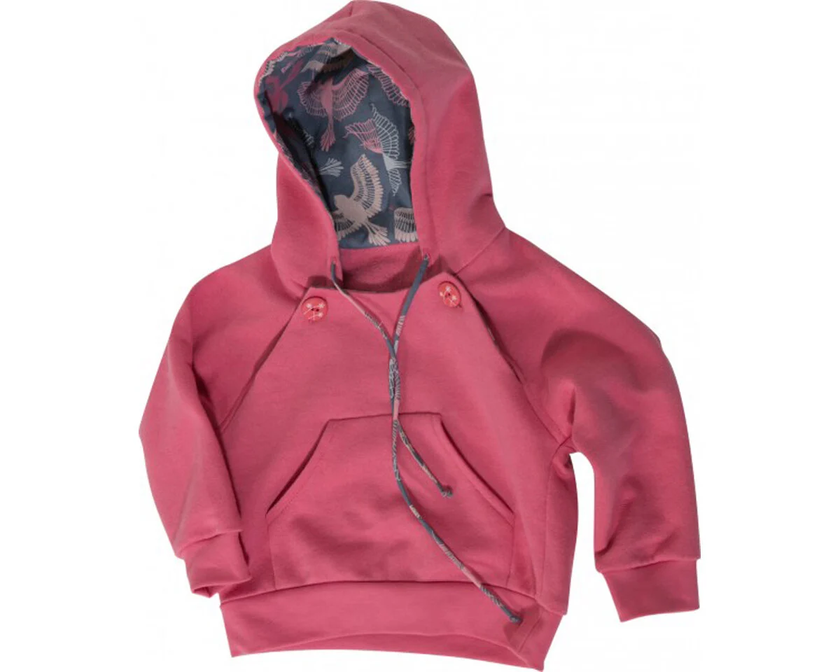 Zwischenmass Schnittmuster KAPUZENPULLI für Kinder